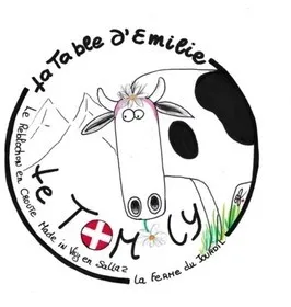 La Table D'emilie Le Tom Ly Le Reblochon En Croute Made In Viuz-En Sallaz La Ferme Du Jourdil est une marque déposée par LA TABLE D'EMILIE