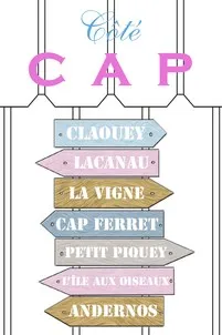 Côté Cap Claouey Lacanau La Vigne Cap Ferret Petit Piquey L'île Aux Oiseaux Andernos est une marque déposée par CGM VINS