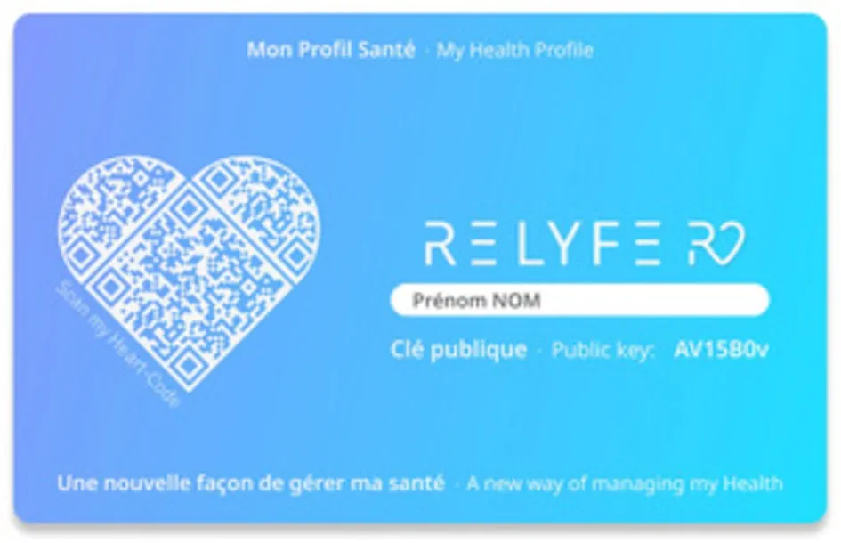 My Health Profile Relyfe R Une Nouvelle Façon De Gérer Ma Santé A New Way Of Managing My Health est une marque déposée par RELYFE GROUP