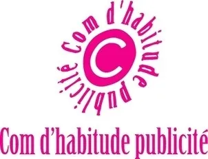 C Com D'habitude Publicité est une marque déposée par COM D'HABITUDE PUBLICITE