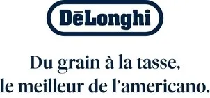 Délonghi Du Grain À La Tasse, Le Meilleur De L'americano. est une marque déposée par DE LONGHI FRANCE
