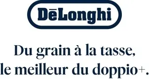Délonghi Du Grain À La Tasse Le Meilleur Du Doppio+. est une marque déposée par DE LONGHI FRANCE