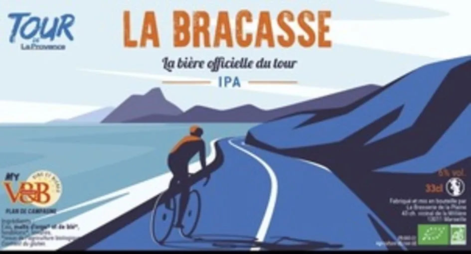 Tour De La Provence La Bracasse La Biere Officielle Du Tour Ipa est une marque déposée par P.M.C. CONSULTANT