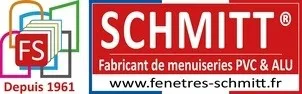 Schmitt Fabricant De Menuiseries Pvc & Alu Www.fenetres-Schmitt.fr Fs Depuis 1961 est une marque déposée par FERMAP GEST