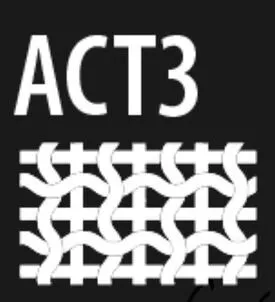 Act3 est une marque déposée par ACTIVITE CREATION TISSAGE 3 (A.C.T.3)