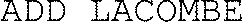 Add Lacombe est une marque déposée par ETUDE GENEALOGIQUE ADD & ASSOCIES