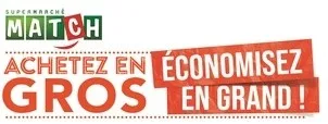 Match Economise En Grand ! est une marque déposée par SUPERMARCHES MATCH