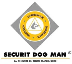 Protection . Gardiennage . Surveillance . Protection Securit Dog Man La Securite En Toute Tranquilite est une marque déposée par GROUPE SECURIT