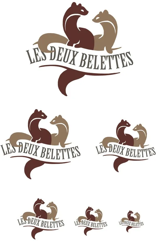 Les Deux Belettes est une marque déposée par NG 30