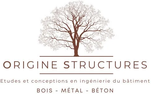 Origine Structures Etudes Et Conceptions En Ingénierie Du Bâtiment Bois - Metal - Beton est une marque déposée par ORIGINE STRUCTURES