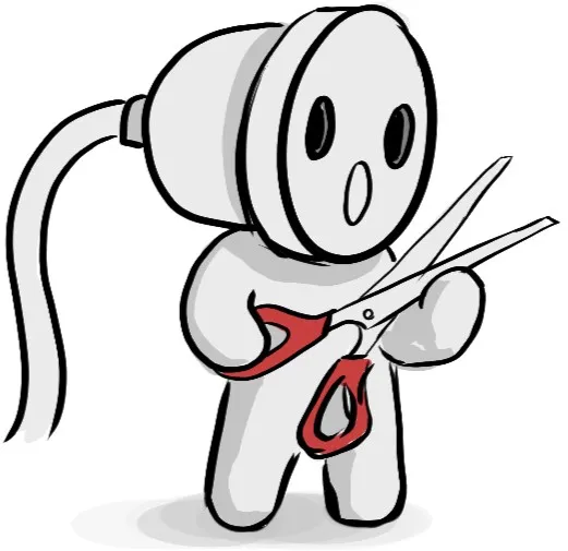  est une marque déposée par SCISSORS IN THE PLUG