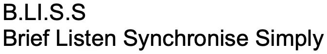 B.li.s.s Brief Listen Synchronise Simply est une marque déposée par TBWA/GROUPE