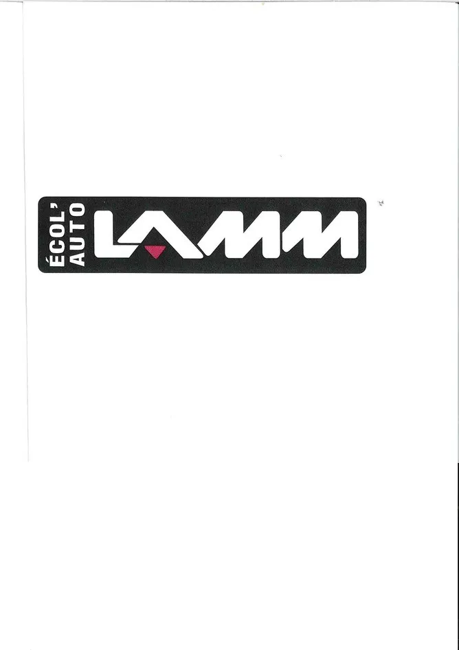 Ecol'auto Lamm est une marque déposée par GROUPE ECOLE'AUTO LAMM FORMATION (GROUPE L.H. FORMATION)