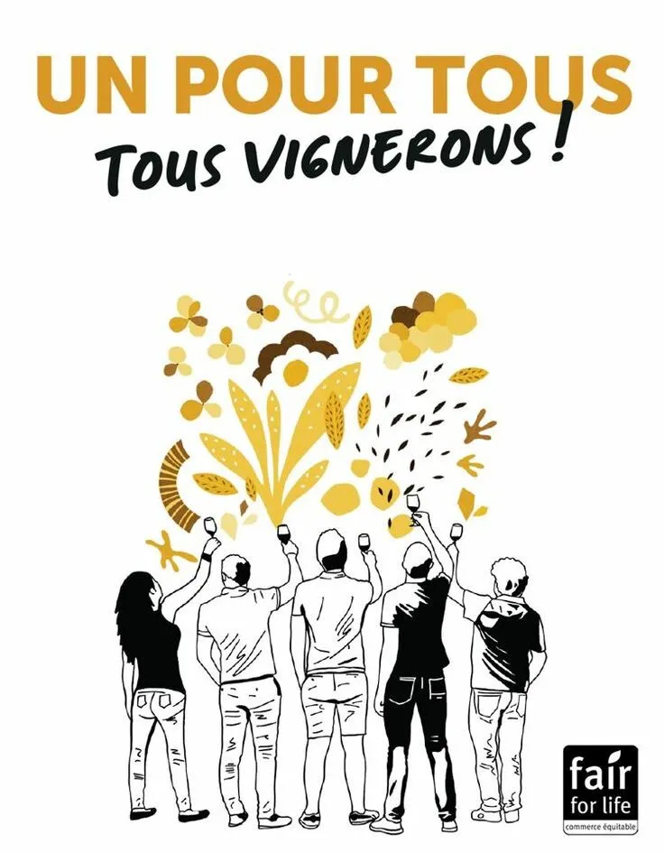 Un Pour Tous Tous Vignerons ! Fair For Life est une marque déposée par ROBIN