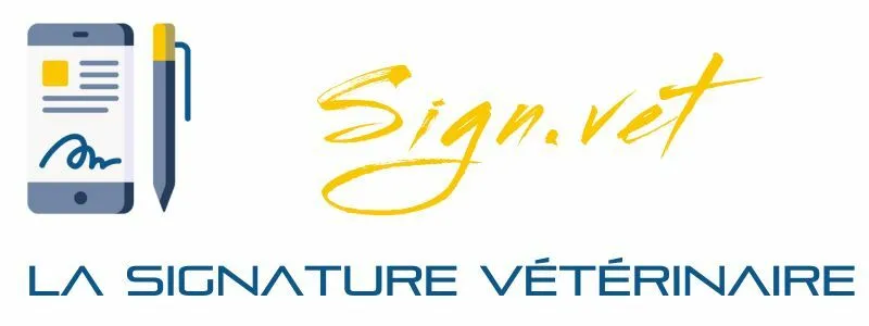 Sign.vet La Signature Veterinaire est une marque déposée par VETOLUTION