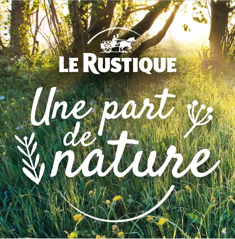 Le Rustique Une Part De Nature est une marque déposée par COMPAGNIE DES FROMAGES ET RICHESMONTS