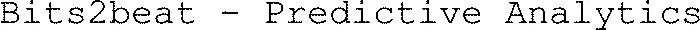 Bits2Beat - Predictive Analytics est une marque déposée par BITS2BEAT