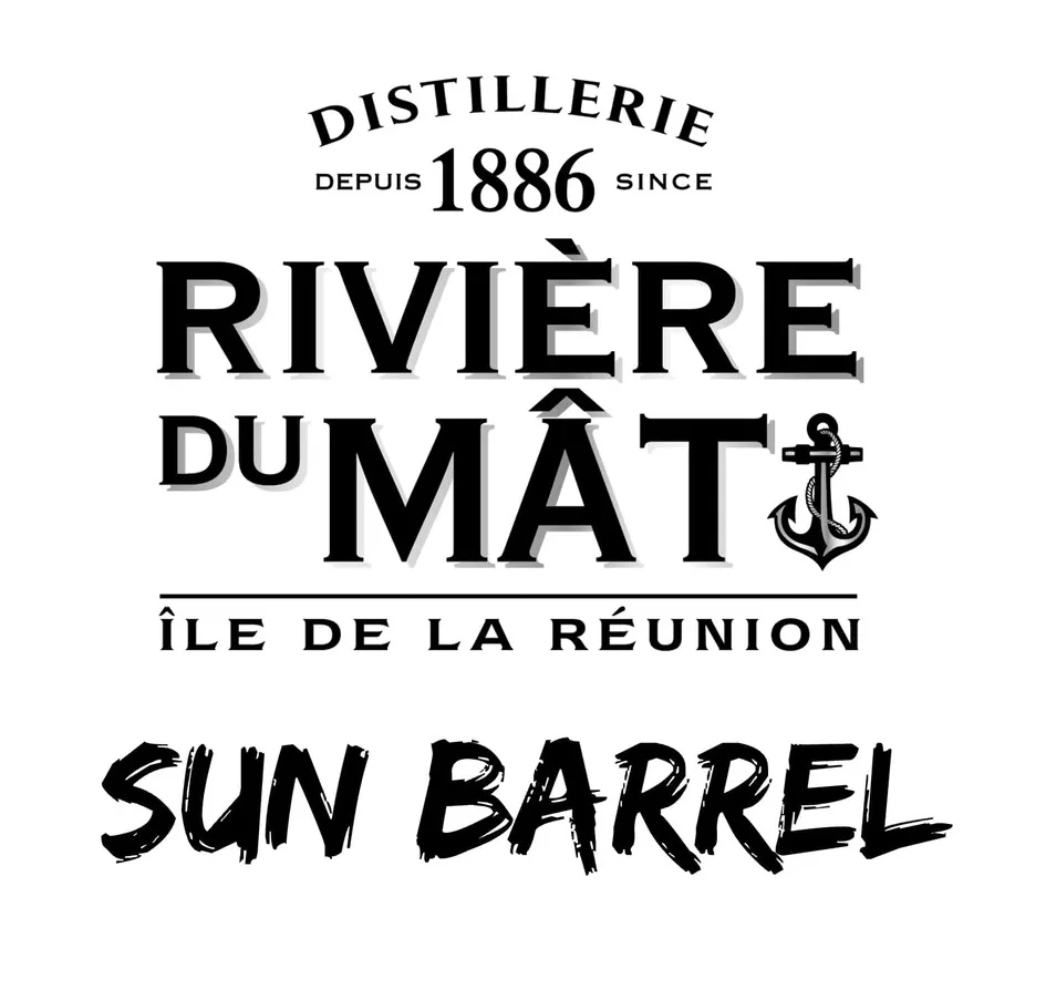 Sun Barrel Distillerie Depuis 1886 Since Riviere Du Mât Île De La Reunion est une marque déposée par RHUMERIE DU VERSO