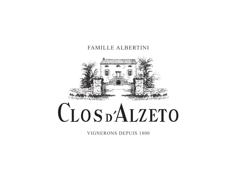 Famille Albertini Clos D'alzeto Vignerons Depuis 1800 est une marque déposée par CLOS D'ALZETO