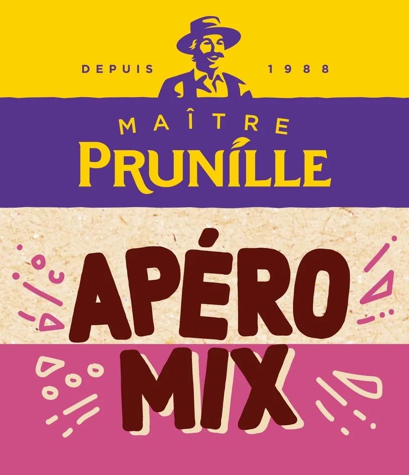 Depuis 1988 Maître Prunille Apero Mix est une marque déposée par MAITRE PRUNILLE