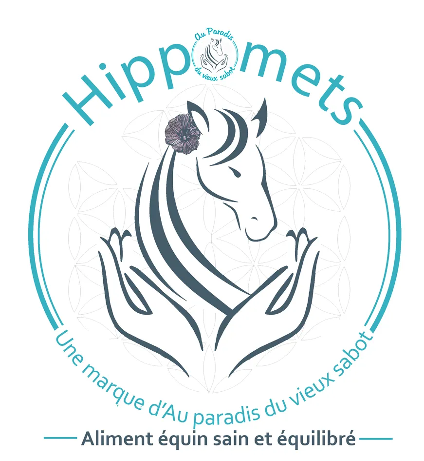 Hippomets Une Marque D'au Paradis Du Vieux Sabot Aliment Équin Sain Et Équilibré est une marque déposée par AU PARADIS DU VIEUX SABOT