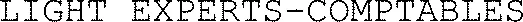 Light Experts-Comptables est une marque déposée par LIGHT EXPERTS-COMPTABLES
