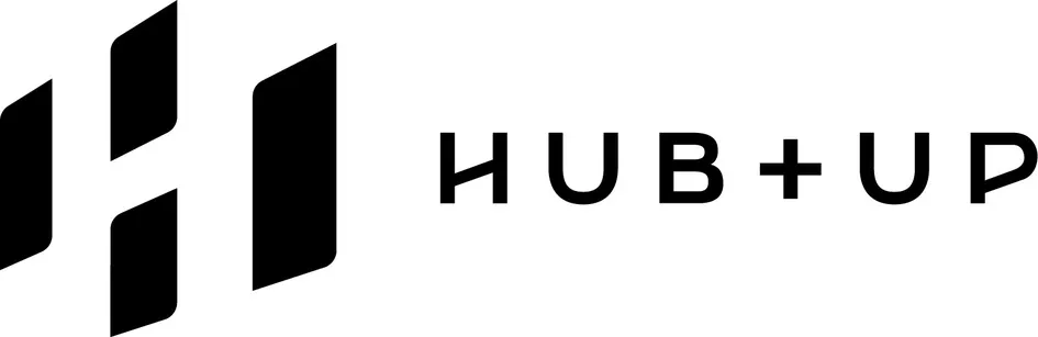 Hub + Up est une marque déposée par HUB AND UP