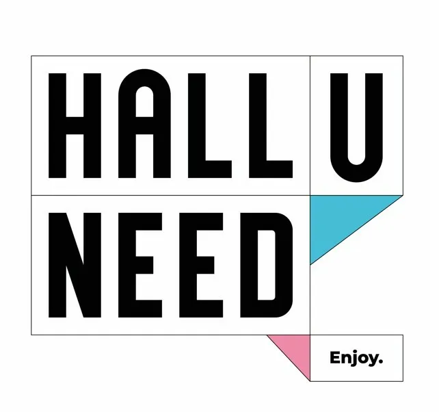 Hall U Need Enjoy est une marque déposée par HALL U NEED