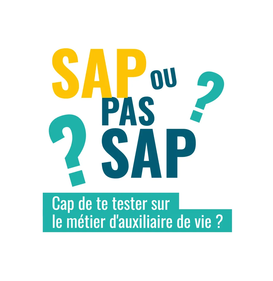 Sap Ou Pas Sap ? Cap De Te Tester Sur Le Métier D'auxiliaire De Vie ? est une marque déposée par DEVAPI