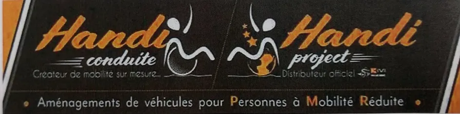 Handi Conduite Handi Project Aménagtements De Véhicules Pour Personnes À Mobilité Réduite est une marque déposée par HANDI CONDUITE - HANDI PROJECT
