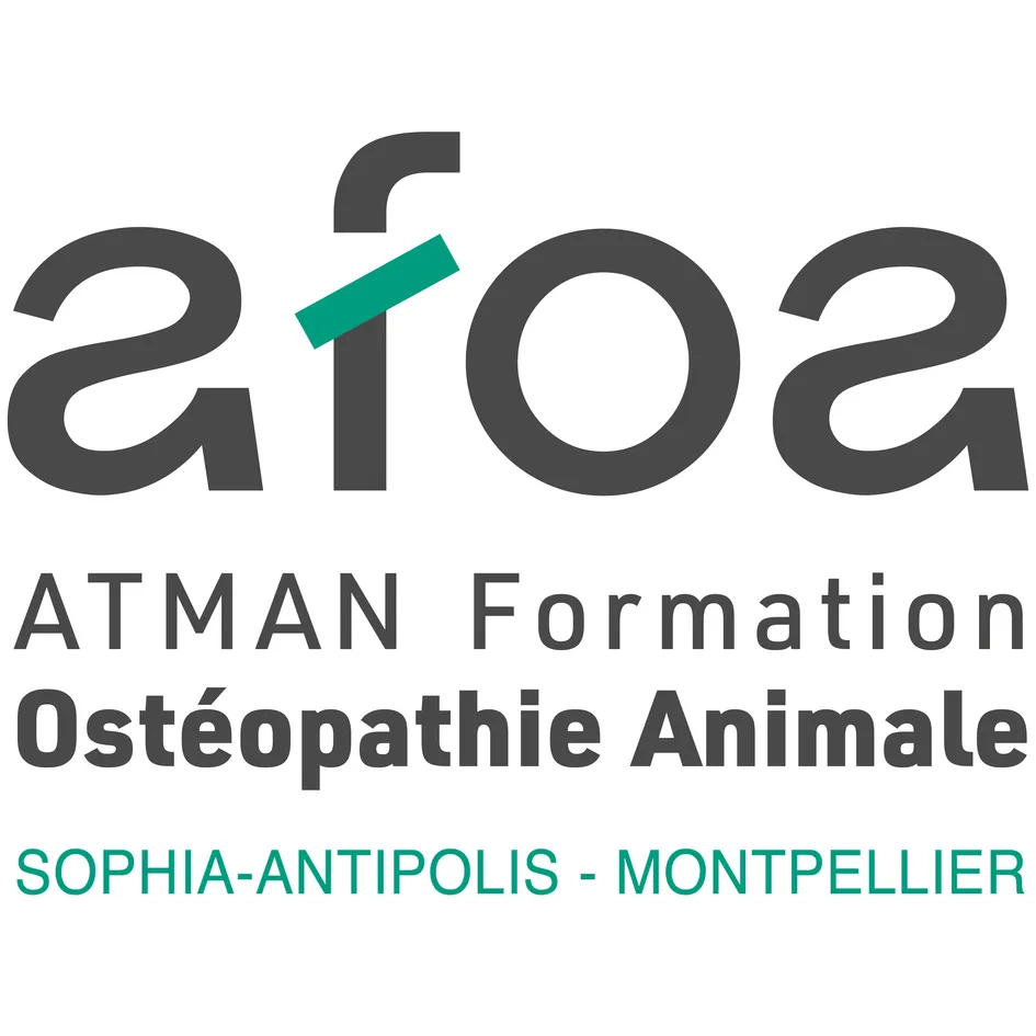 Sfos Atman Formation Ostéopathie Animale Sophia-Antipolis - Montpellier est une marque déposée par ATMAN FORMATION OSTEOPATHIE ANIMALE