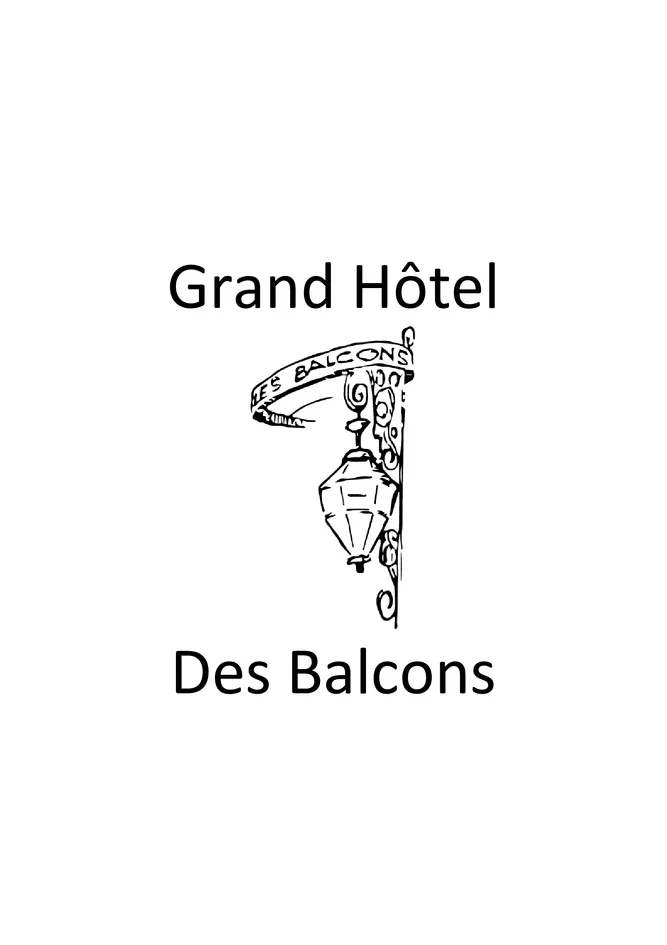 Grand Hôtel Des Balcons est une marque déposée par GHB SAS