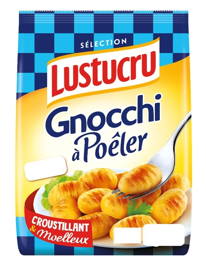 Selection Lustucru Gnocchi A Poêler Croustillant & Moelleux est une marque déposée par LUSTUCRU RIZ
