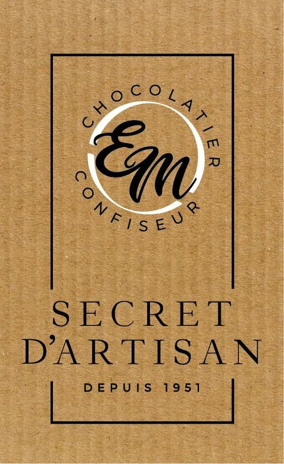 Em Chocolatier Confiseur Secret D'artisan Depuis 1951 est une marque déposée par E.M DEVELOPPEMENT