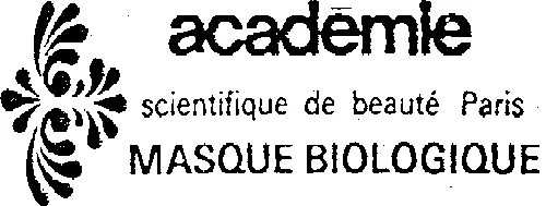 Academie Scientifique De Beaute Paris Masque Biologique est une marque déposée par ACADEMIE SCIENTIFIQUE DE BEAUTE