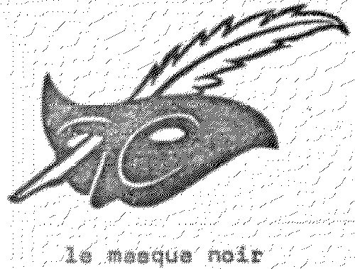 Le Masque Noir est une marque déposée par LIBRAIRIE GENERALE FRANCAISE
