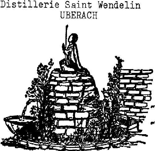 Distillerie Saint Wendelin est une marque déposée par DISTILLERIE ARTISANALE JOSEPH BERTRAND