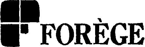 F Forege est une marque déposée par SOC FOREGE