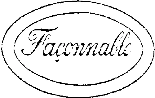 Faconnable est une marque déposée par FACONNABLE
