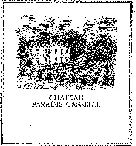 Chateau Paradis Casseuil est une marque déposée par SOCIETE DU CHATEAU RIEUSSEC
