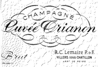 Cuvee Trianon est une marque déposée par "ROGER-CONSTANT LEMAIRE" ("R.C. LEMAIRE")