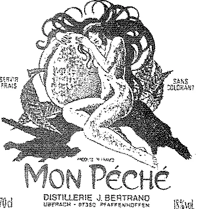 Mon Peche est une marque déposée par DISTILLERIE ARTISANALE JOSEPH BERTRAND