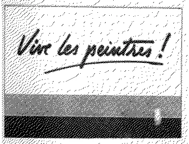Vive Les Peintres est une marque déposée par GROUPEMENT ACTION DISTRIBUTION (GAD)