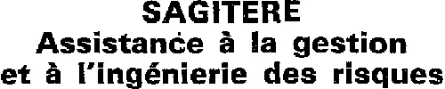 Sagitere Assistance À La Gestion Et À L'ingénierie Des Risques est une marque déposée par MARSH SAS