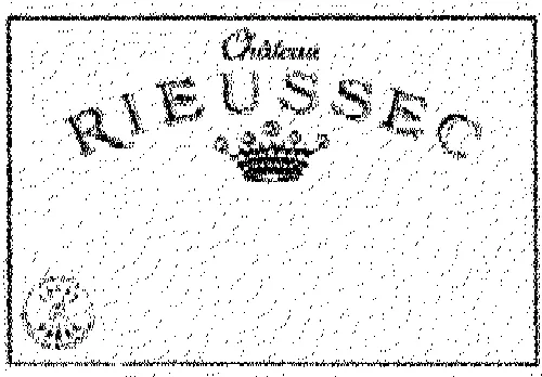 Chateau Rieussec Domaines Barons Rothschild est une marque déposée par SOCIETE DU CHATEAU RIEUSSEC