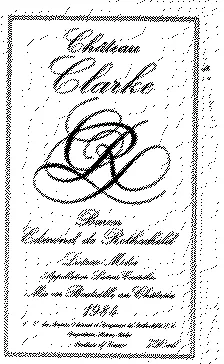 Chateau Clarke Er Baron Edmond De Rothschild est une marque déposée par EXPLOIT VINICOLE EDMOND ROTHSCHILD (EVER)