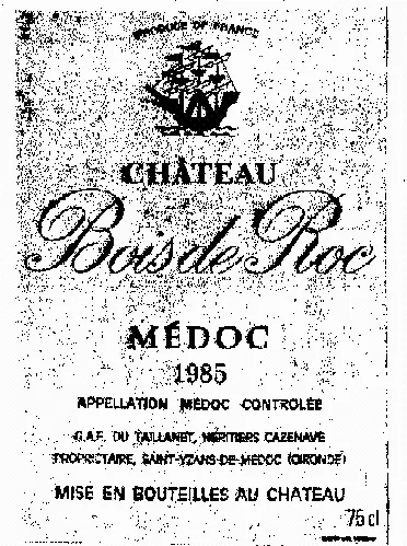 Chateau Bois De Roc est une marque déposée par GPT AGRIC FONCIER DOM BUTTE DU TAILLANET