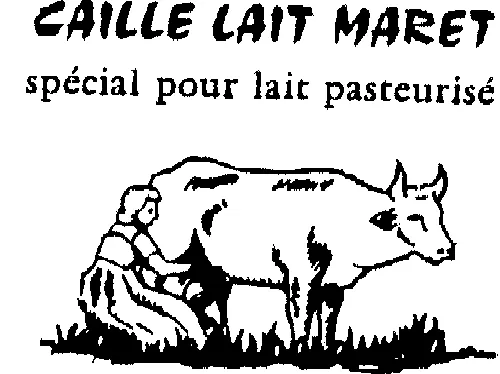 Caille Lait Maret Special Pour Lait Pasteurise est une marque déposée par CHR HANSEN FRANCE SAS