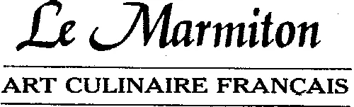 Le Marmiton Art Culinaire Francais est une marque déposée par CUISINES JEAN DANIEL (JEAN DANIEL)