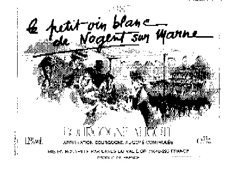 Le Petit Vin Blanc De Nogent Sur Marne est une marque déposée par CAVES DU VAL D OR